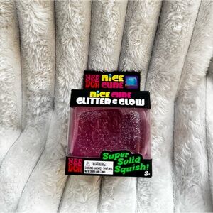 NeeDoh Nice Cube Glitter & Glow | VIRAL TIKTOK SQUISHY TOY